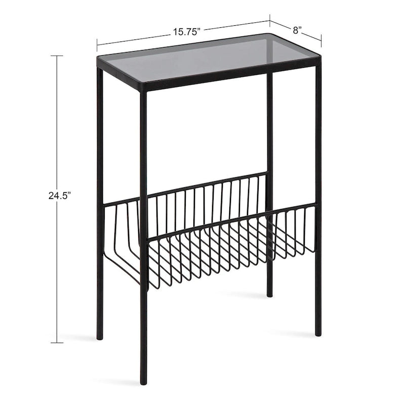 Table d'appoint moderne Kate et Laurel Trubey