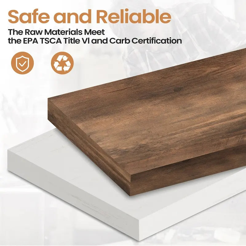 Table basse de ferme Pellabant avec compartiment de rangement caché