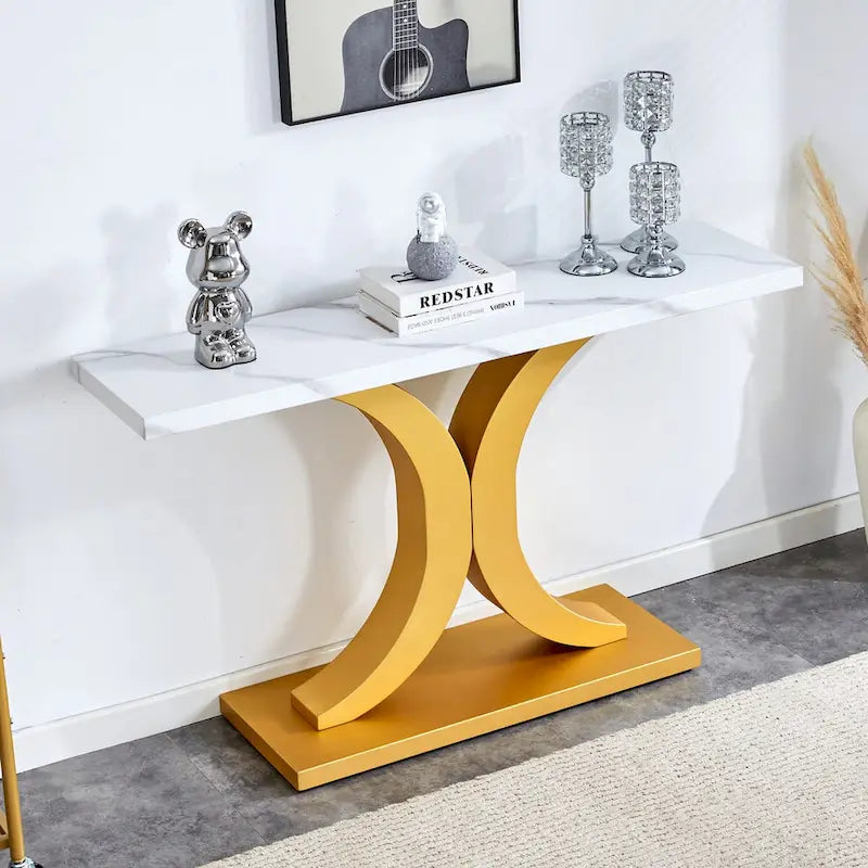 console de style minimaliste moderne