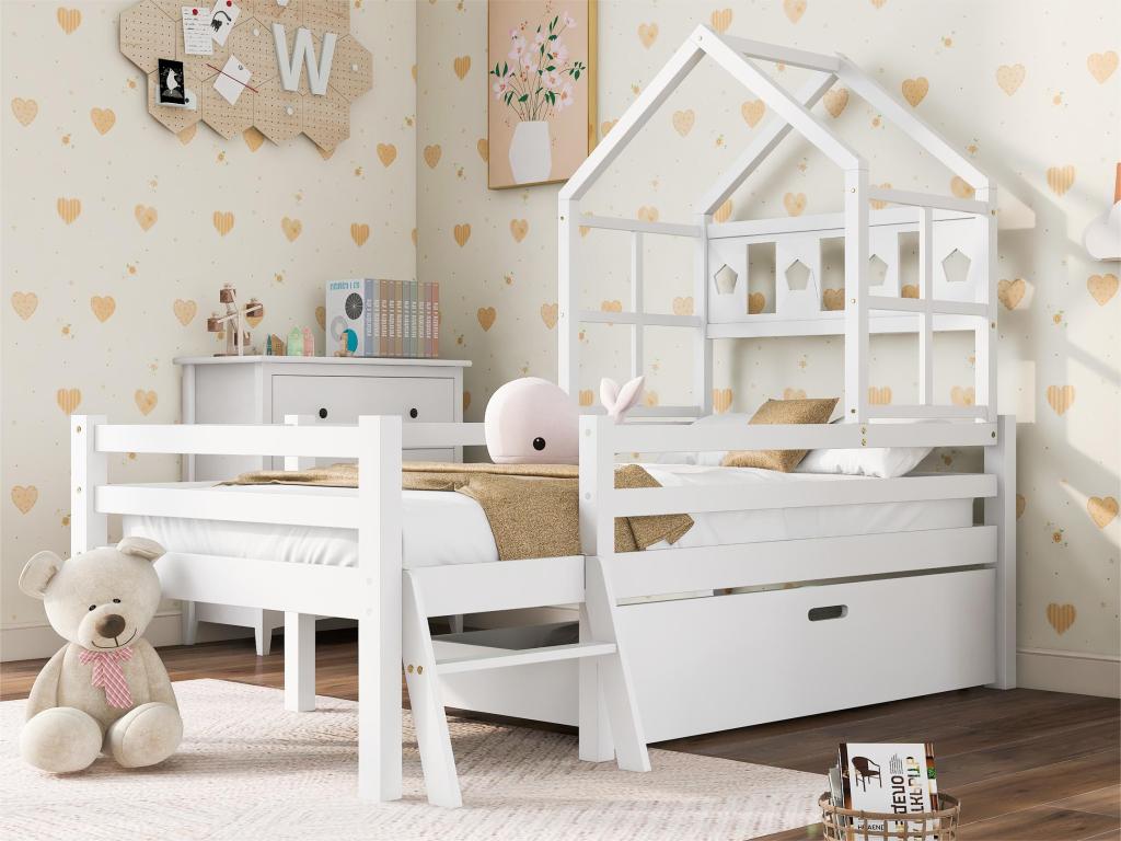 Lit - Blanc (blanc) 2 3