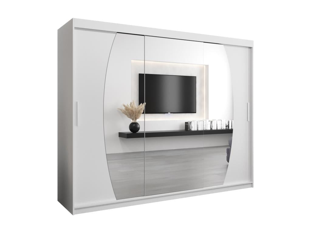 Armoire - Argente/Blanc (blancblanc) 2