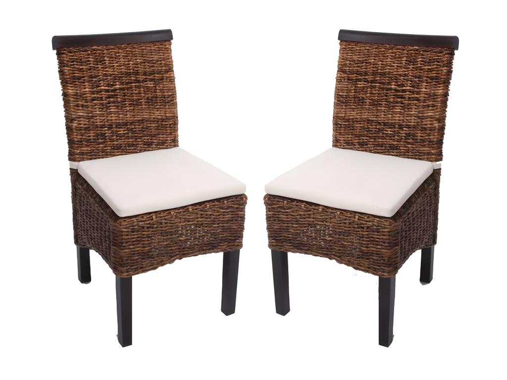 Lot de chaises M45 - Marron