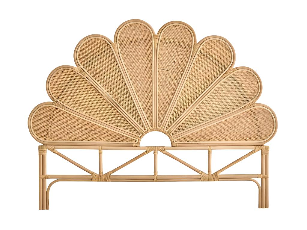 Tête Lit Rotin - Naturel clair