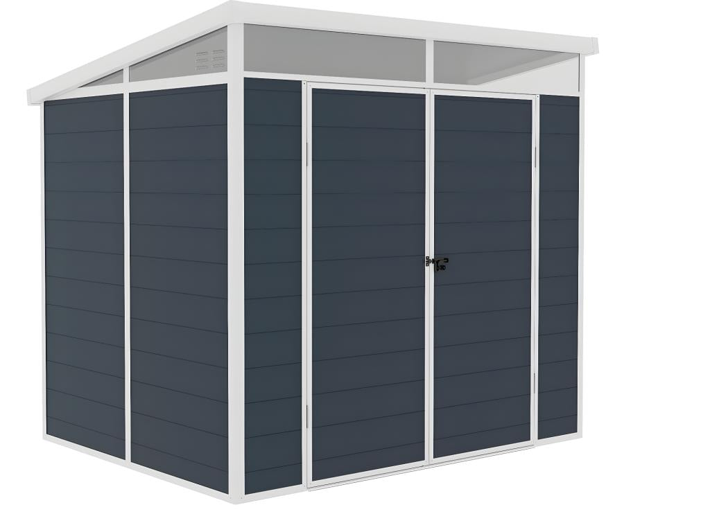Abri de jardin Habitatdoux - Gris