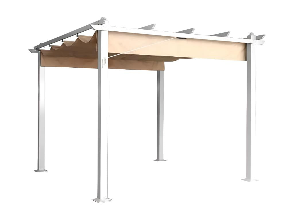 Tonnelle de jardin style - Blanc