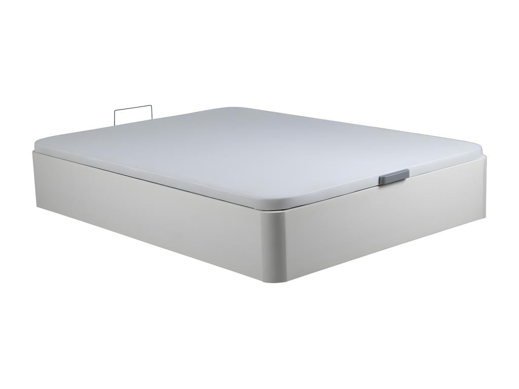 Sommier Coffre Simili - Blanc