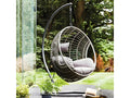 Fauteuil en rotin - Gris (plage)