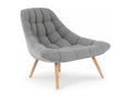 Lot Fauteuils Scandinaves - Gris clair