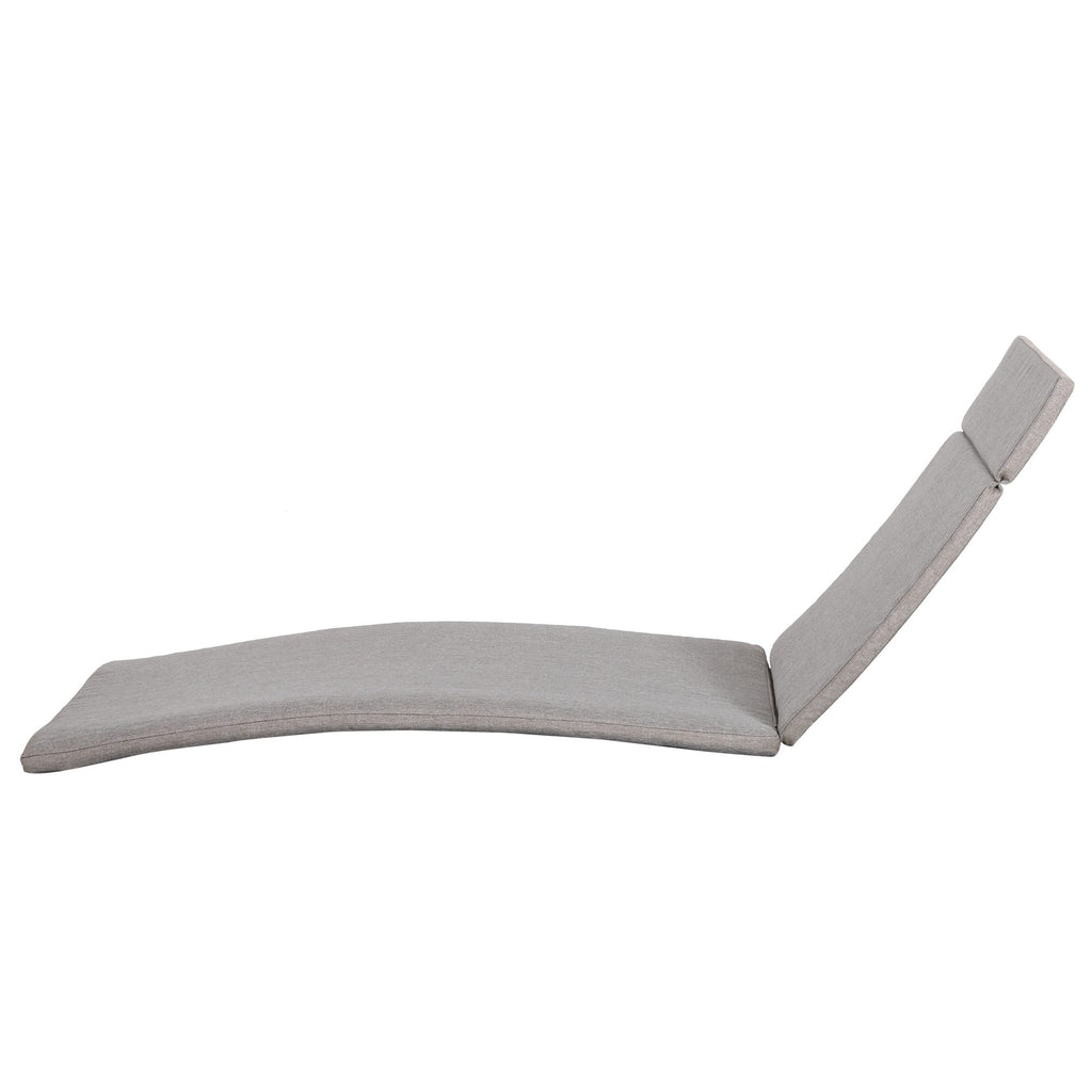 Ensemble de coussins d'extérieur Salem pour chaise longue - Coussins seulement (lot de 2) par Christopher Knight Home - 79,25 cm (L) x 27,50 cm (l) x 1,50 cm (H)