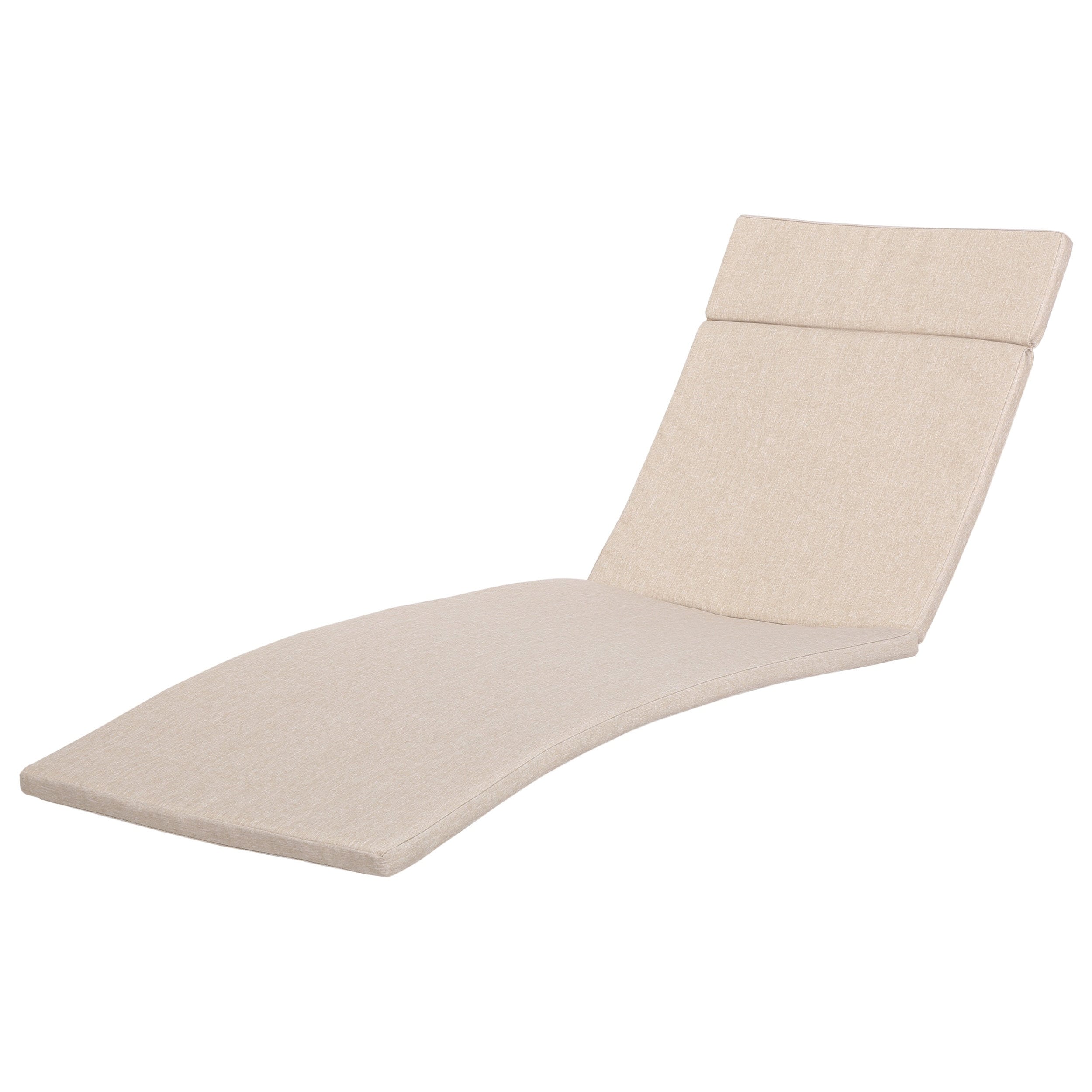 Ensemble de coussins d'extérieur Salem pour chaise longue - Coussins seulement (lot de 2) par Christopher Knight Home - 79,25 cm (L) x 27,50 cm (l) x 1,50 cm (H)