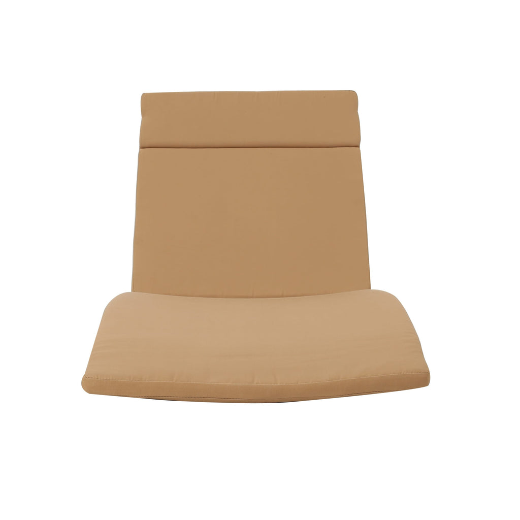 Ensemble de coussins d'extérieur Salem pour chaise longue - Coussins seulement (lot de 2) par Christopher Knight Home - 79,25 cm (L) x 27,50 cm (l) x 1,50 cm (H)