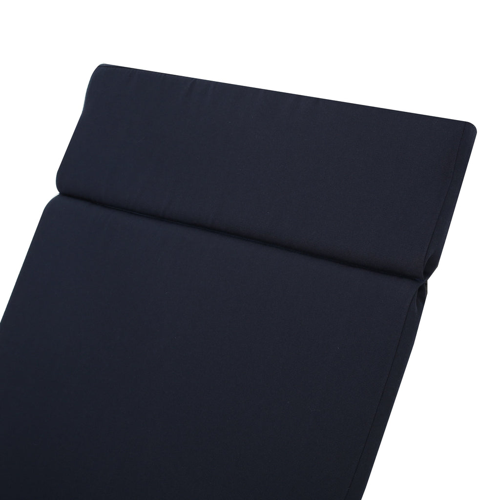 Ensemble de coussins d'extérieur Salem pour chaise longue - Coussins seulement (lot de 2) par Christopher Knight Home - 79,25 cm (L) x 27,50 cm (l) x 1,50 cm (H)