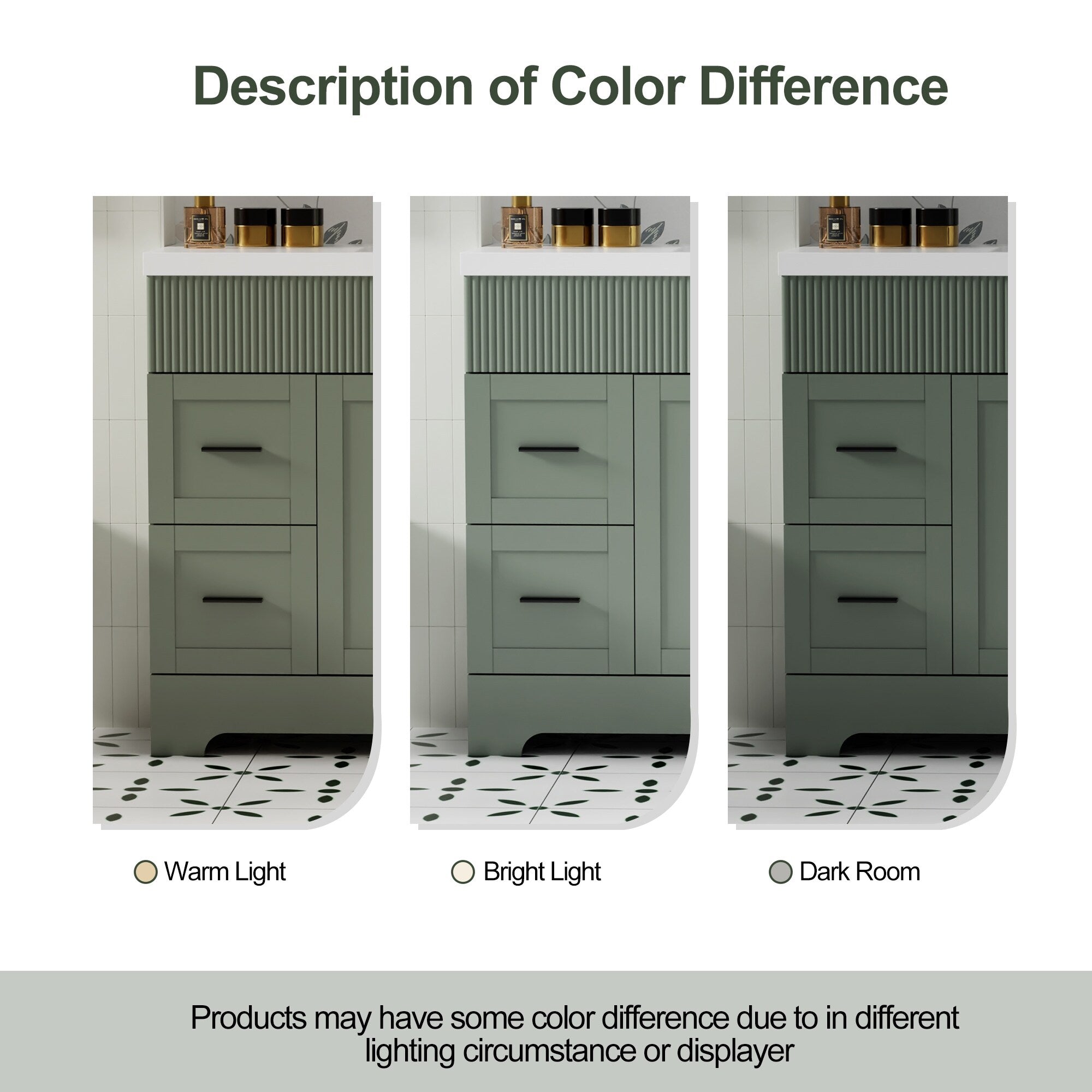 Ensemble meuble-lavabo Wavy Line 30/36/48 avec lavabo et robinet